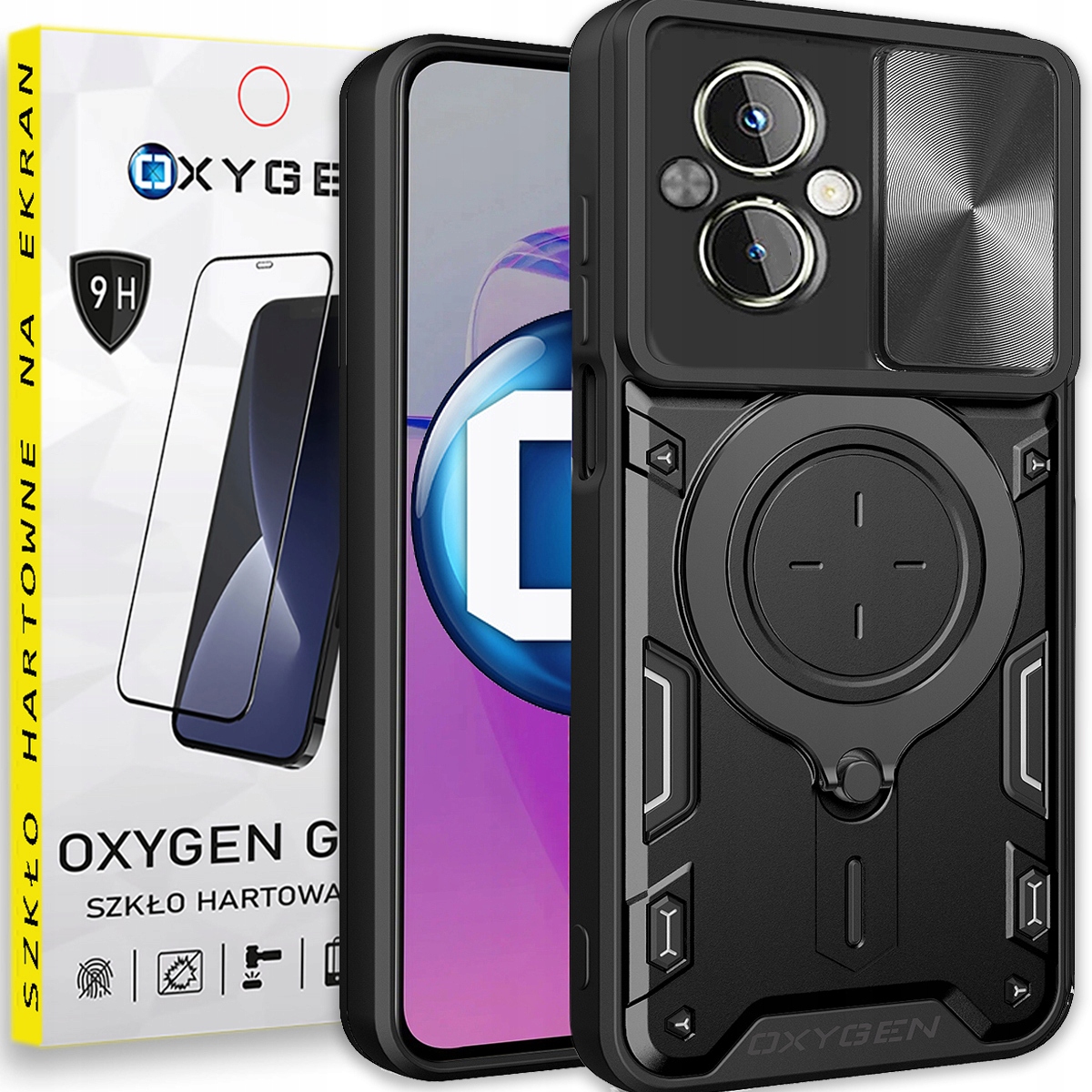 Chrbát OXYGEN pre Realme C67 4G RR čierny
